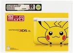 NINTENDO 3DS XL (2013) COMPACT VIDEO GAME SYSTEM PIKACHU EDITION VGA 90 NM+/MINT UNCIRCULATED (GOLD LEVEL).