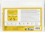 NINTENDO 3DS XL (2013) COMPACT VIDEO GAME SYSTEM PIKACHU EDITION VGA 90 NM+/MINT UNCIRCULATED (GOLD LEVEL).