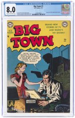 BIG TOWN #1 JANUARY 1951 CGC 8.0 VF.
