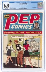 PEP COMICS #60 MARCH 1947 CGC 6.5 FINE+.