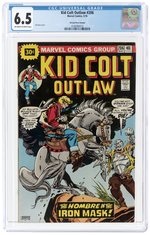 KID COLT OUTLAW #206 MAY 1976 CGC 6.5 FINE+ (30¢ PRICE VARIANT).