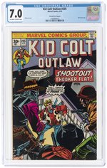 KID COLT OUTLAW #205 APRIL 1976 CGC 7.0 FINE/VF (30¢ PRICE VARIANT).