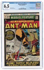 MARVEL FEATURE #4 JULY 1972 CGC 6.5 FINE+ (ANT-MAN).