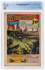 STAR SPANGLED WAR STORIES #99 OCTOBER-NOVEMBER 1961 CGC 3.5 VG-.