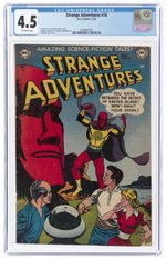 STRANGE ADVENTURES #16 JANUARY 1952 CGC 4.5 VG+.