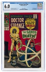 STRANGE TALES #158 JULY 1967 CGC 6.0 FINE (FIRST FULL LIVING TRIBUNAL).