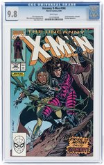 UNCANNY X-MEN #266 AUGUST 1990 CGC 9.8 NM/MINT (FIRST FULL GAMBIT).