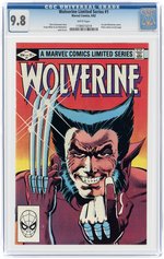 WOLVERINE LIMITED SERIES #1 SEPTEMBER 1982 CGC 9.8 NM/MINT.