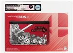 NINTENDO 3DS XL (2014) COMPACT VIDEO GAME SYSTEM SUPER SMASH BROS. RED EDITION VGA 85 NM+.