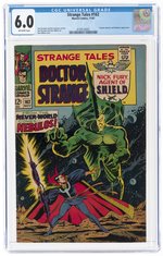 STRANGE TALES #162 NOVEMBER 1967 CGC 6.0 FINE.