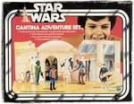 STAR WARS (1979) - CREATURE CANTINA ACTION PLAYSET WITH SET OF AFA GRADED ACTION FIGURES.