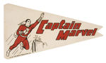 "CAPTAIN MARVEL" PENNANT.