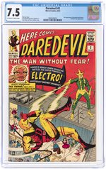 DAREDEVIL #2 JUNE 1964 CGC 7.5 VF-.