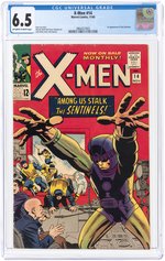 X-MEN #14 NOVEMBER 1965 CGC 6.5 FINE+ (FIRST SENTINELS).