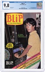 BLIP #1 FEBRUARY 1983 CGC 9.8 NM/MINT (FIRST MARIO AND DONKEY KONG).