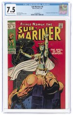 SUB-MARINER #9 JANUARY 1969 CGC 7.5 VF- (FIRST SERPENT CROWN).