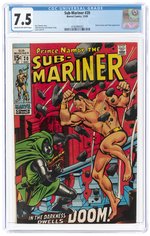 SUB-MARINER #20 DECEMBER 1969 CGC 7.5 VF-.