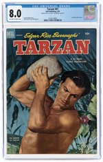 TARZAN #41 FEBRUARY 1953 CGC 8.0 VF. DOUBLE COVER