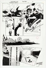 THE BATMAN STRIKES! #4 COMIC PAGE ORIGINAL ART BY CHRISTOPHER JONES.