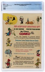 WALT DISNEY'S COMICS AND STORIES #112 JANUARY 1950 CGC 5.5 FINE-.