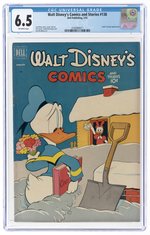 WALT DISNEY'S COMICS AND STORIES #138 MARCH 1952 CGC 6.5 FINE+.