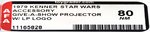 STAR WARS (1979) - GIVE-A-SHOW PROJECTOR W/LP LOGO AFA 80 NM.