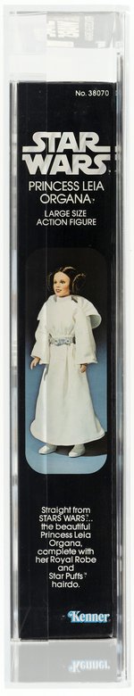 STAR WARS (1978) - PRINCESS LEIA ORGANA 12-INCH SERIES AFA 85 NM+.