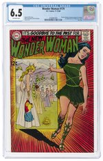 WONDER WOMAN #179 NOVEMBER-DECEMBER 1968 CGC 6.5 FINE+.