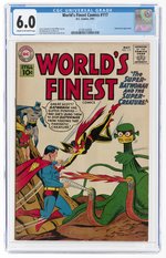 WORLD'S FINEST COMICS #117 MAY 1961 CGC 6.0 FINE.