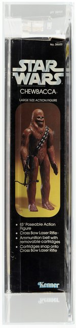 STAR WARS (1978) - CHEWBACCA 12-INCH SERIES AFA 75 Q-EX+/NM.