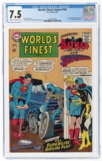 WOLRD'S FINEST COMICS #169 SEPTEMBER 1967 CGC 7.5 VF-.