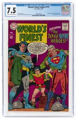 WORLD'S FINEST COMICS #173 FEBRUARY 1968 CGC 7.5 VF-.