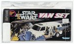 STAR WARS (1978) - SUPER SONIC POWER VAN SET (DARTH VADER VS. STAR WARS HEROES) AFA 80 NM.