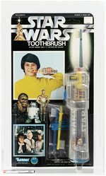 STAR WARS (1977) BATTERY-OPERATED TOOTHBRUSH AFA 80 NM.