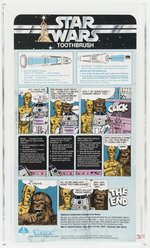 STAR WARS (1977) BATTERY-OPERATED TOOTHBRUSH AFA 80 NM.