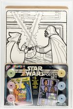 STAR WARS (1978) - PLAYNTS POSTER SET AFA 80 NM.