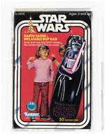 STAR WARS (1978) - DARTH VADER INFLATABLE BOP BAG AFA 75 EX+/NM.