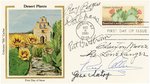 WESTERN STARS SIGNED FIRST DAY COVER & JAY SILVERHEELS CUT SIGNATURE.