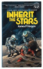 INHERIT THE STARS ORIGINAL ART PRELIMINARY COVER FOR PAPERBACK NOVEL BY DARRELL K. SWEET.