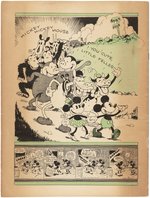 MICKEY MOUSE BOOK FIRST LICENSED DISNEY PUBLICATION.