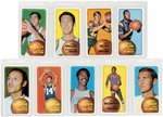 1970 TOPPS BASKETBALL COMPLETE SET W/3 PSA GRADED KEYS.