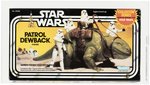 STAR WARS COLLECTOR SERIES (1983) - PATROL DEWBACK CAS 85+.