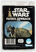 STAR WARS COLLECTOR SERIES (1983) - PATROL DEWBACK CAS 85+.