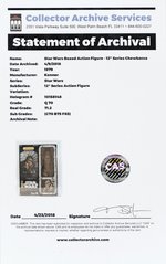 STAR WARS (1979) - CHEWBACCA 12-INCH SERIES CAS 70 QUALIFIED.