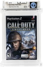 PLAYSTATION PS2 (2004) CALL OF DUTY: FINEST HOUR WATA 9.6 A+ SEALED.