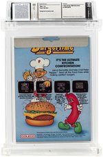 COLECO (1984) BURGERTIME WATA 9.6 NS (GLUE SEAL).