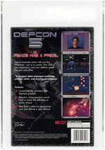 PLAYSTATION PS1 (1995) DEFCON 5 (LONG BOX) VGA 80+ NM.