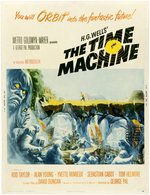 THE TIME MACHINE MOUNTED 30x40" MOVIE POSTER.