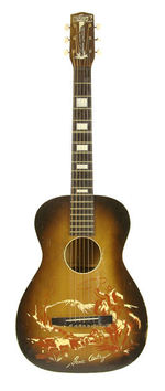 "GENE AUTRY/MELODY RANCH" GUITAR.