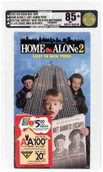 HOME ALONE 2: LOST IN NEW YORK VHS (1993) VGA 85+ NM+ (VERTICAL OVERLAP/BLUE FOX VIDEO WATERMARK/$5 LIFE CEREAL MAIL-IN REBATE/GOLD LEVEL).